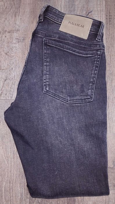 Jeansy szare Pull&Bear