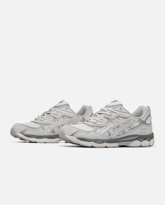 Кросівки Asics Gel-NYC Grey Beige / Асікс Гель-NYC сіро-бежеві