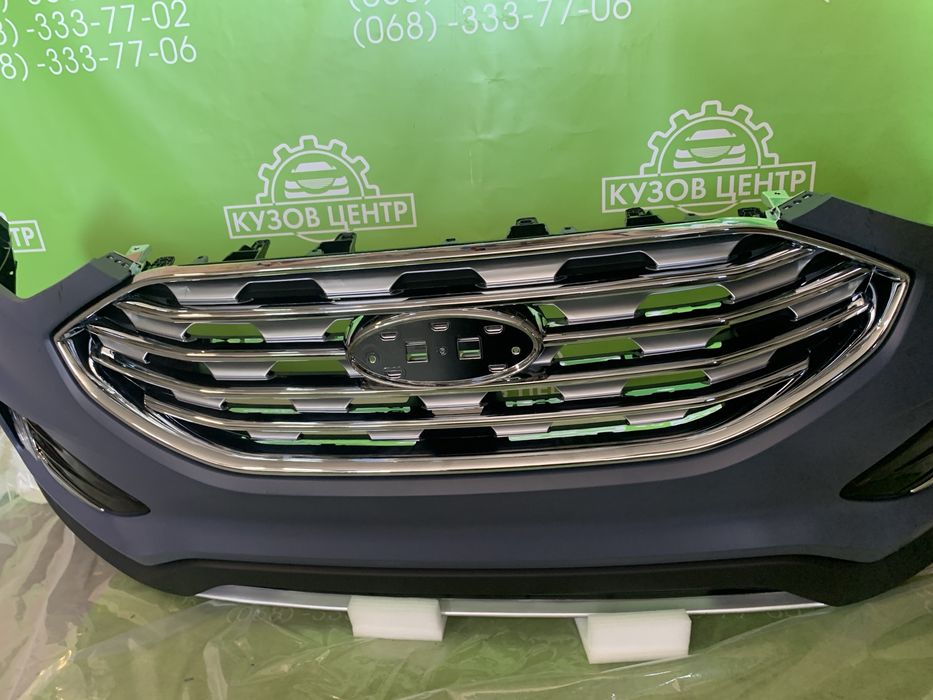 Комплект бампер передний в сборе Ford Edge 2019-2024 форд едж еж фара