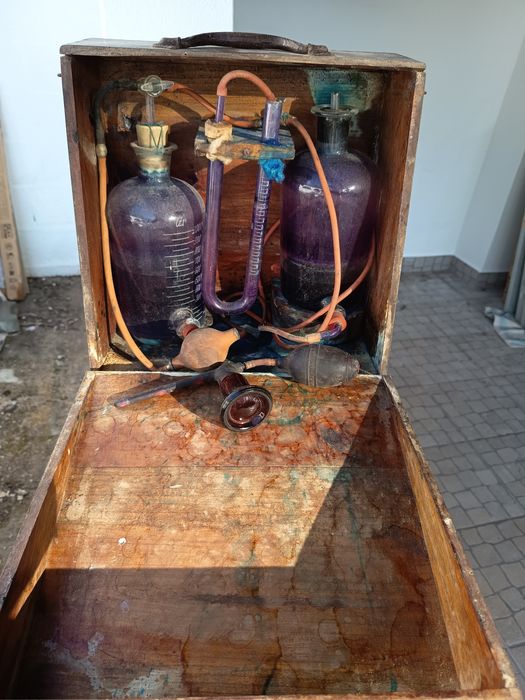 Aparelho medico de Potain, antigo