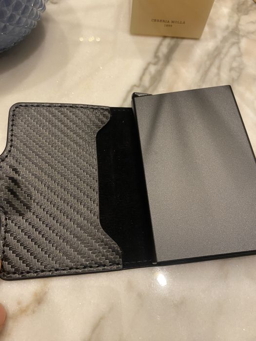 Carteira de fibra de carbono  (personalizavel )