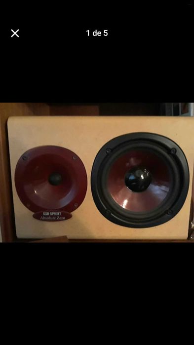 Colunas de Som Monitoras  Spirit Absolute Zero 95 watts 8ohms