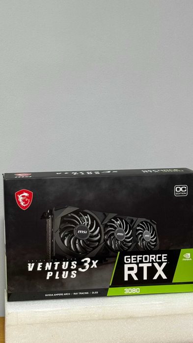 Відеокарта  Відеокарта Msi Ventus 3X 3080 10gb
