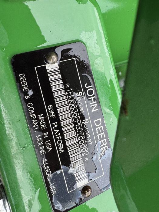 Жатка соєва гідрофлекс John deere F635, свіжа з США 2014 Рік