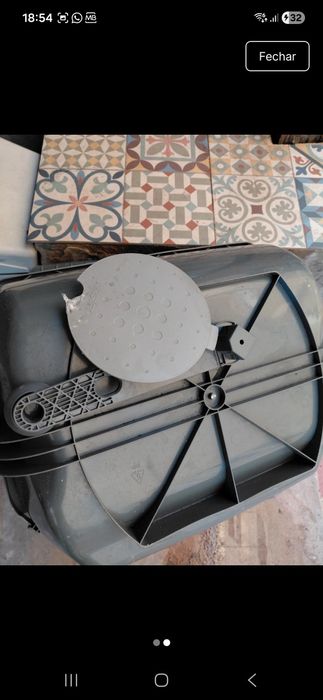 Caixa areia gato  WC para Gato Smart Sift