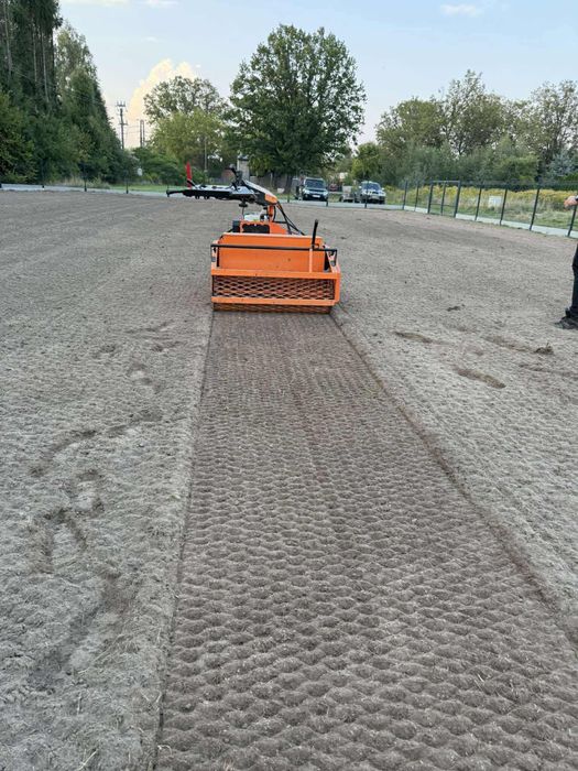 Glebogryzarka separacyjna minikoparka zamiatarka