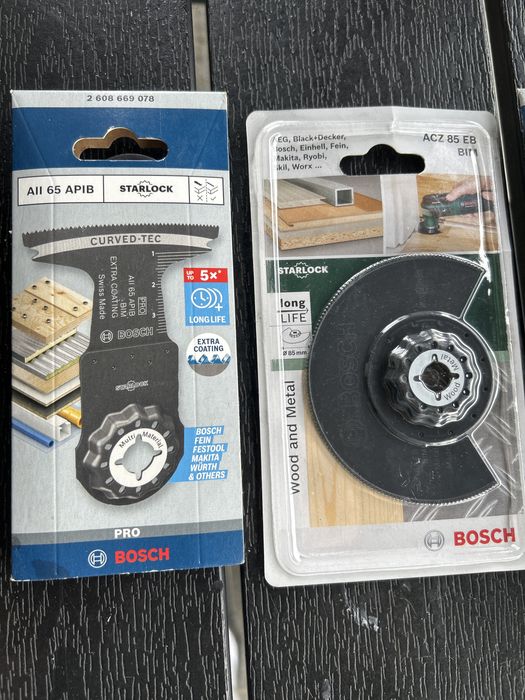Bosch Gop 18V-34 szlifierka oscylacyjna multitool fein 3 brzeszczoty