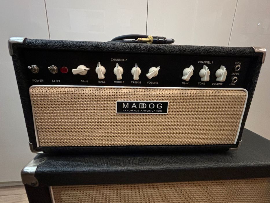 Wzmaczniacz gitarowy MadDog 50W lampa (głowa/head/piec)