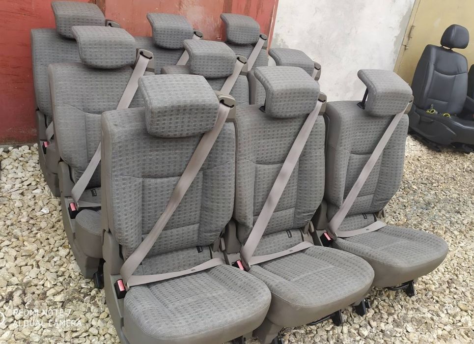 Сидіння еспейс сидения espace трансформери сидушки Trafic Vivaro Vito