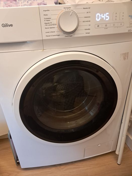 Maquina lavar e secar Quilive 10kg avariada
