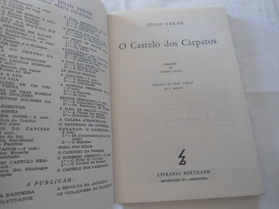 O Castelo dos Cárpatos de Júlio Verne