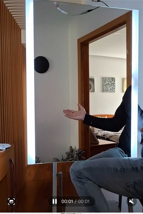 Espelho led,como novo