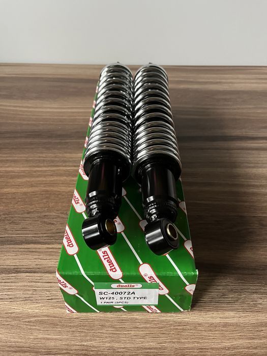 NOWE DUELLS kompletne amortyzatory TYŁ WSK 125 WSK 175