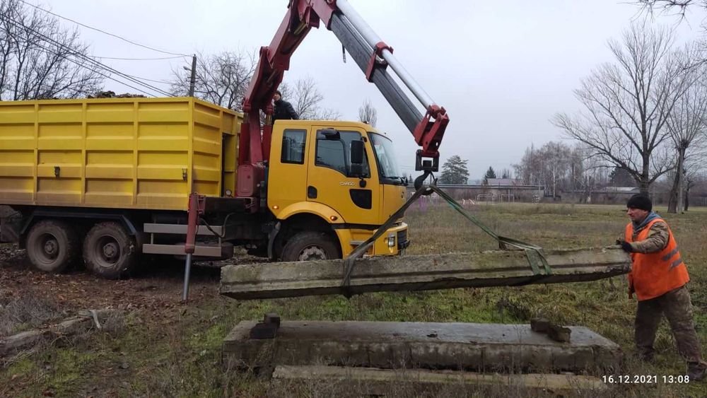 Самоскид + маніпулятор + грейферний ковш. 25т, 30м3,  м. Кривий Ріг