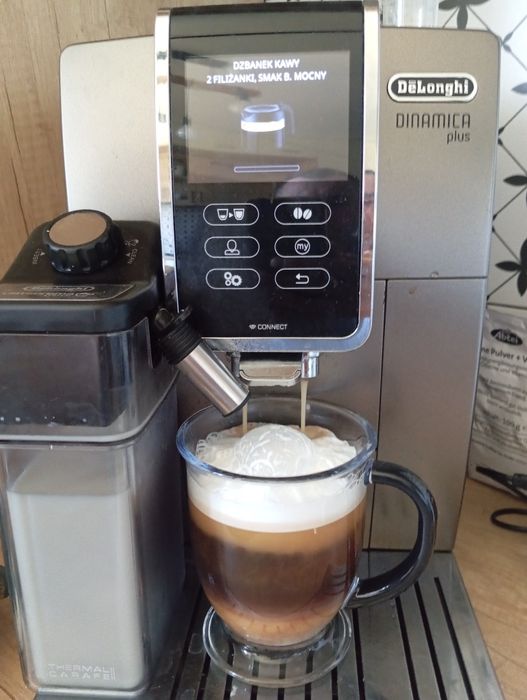 Ekspres DeLonghi dynamica plus  Bluetooth gwarancja