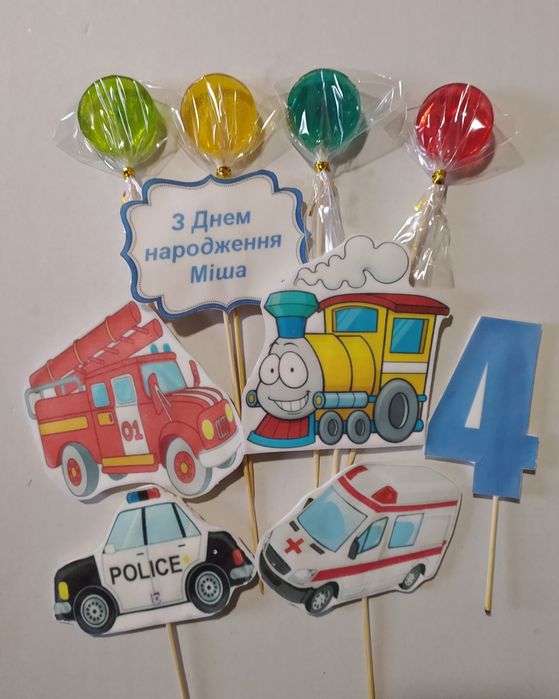 Фігурки, топери, пряники, меренга