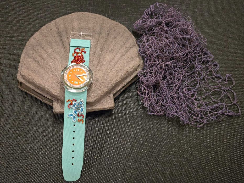 Relógio Swatch Pop “Soupe de Poisson” PWZ106, Novo, 1993