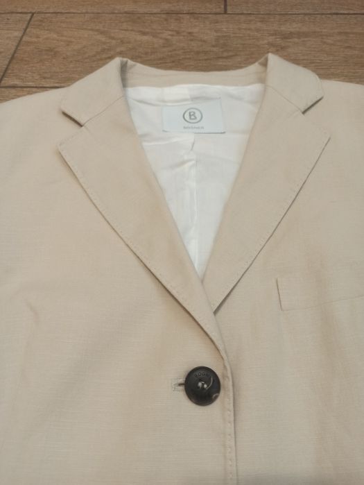 Лляний, бавовняний піджак, жакет, блейзер