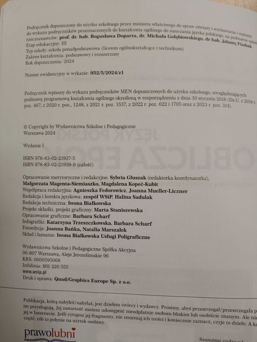 Oblicza epok 3.1. Nowa edycja 2024