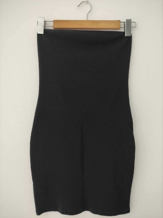 Vestido preto Mango, lindo