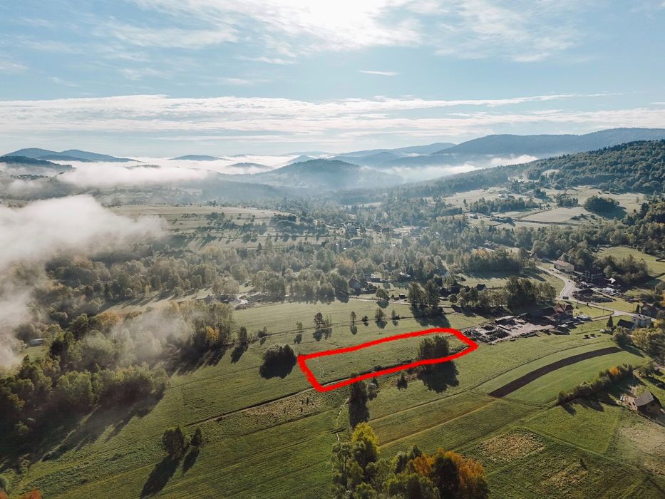 Działka  w Beskidach