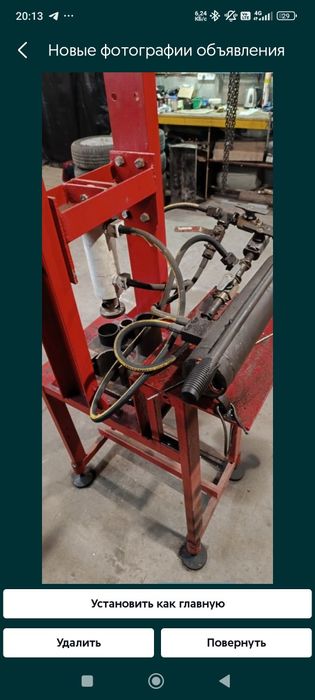 Пресс гидравлический ручной