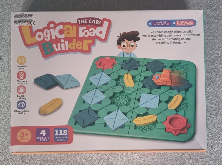 Gra logiczna budowa toru genialna