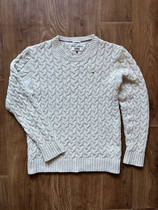 Мужской вязаний світер кофта  Tommy