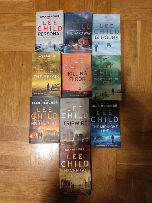 Lee Child Jack Reacher thriller -  a series