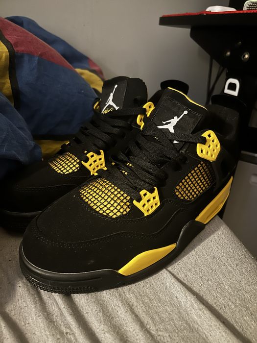 jordan 4 yellow thunder