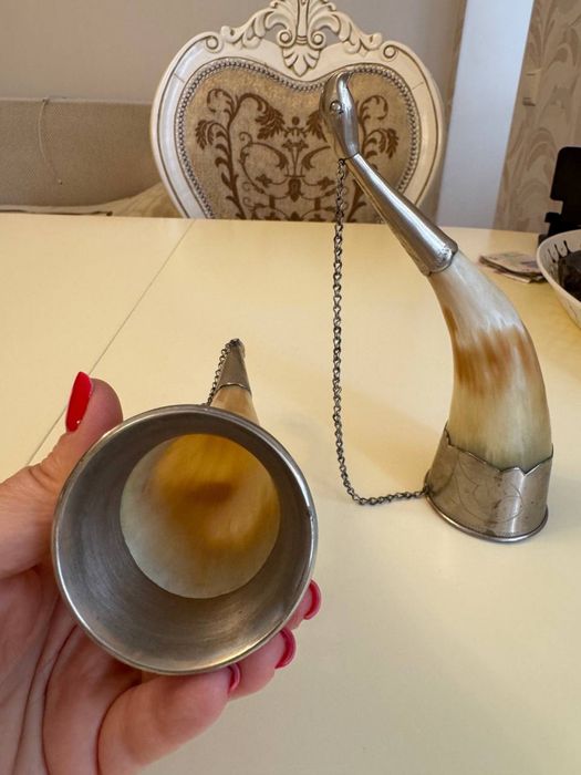 сувенир рог для вина