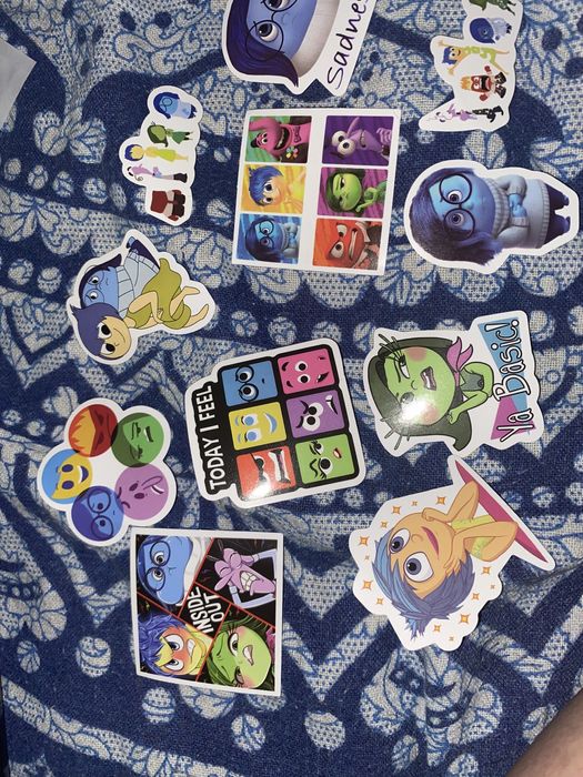 Autocolantes inside out 2  / Divertida Mente 2  - novo