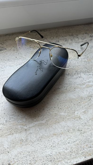 Okulary RayBan RB6444 złote oprawki korekcyjne.