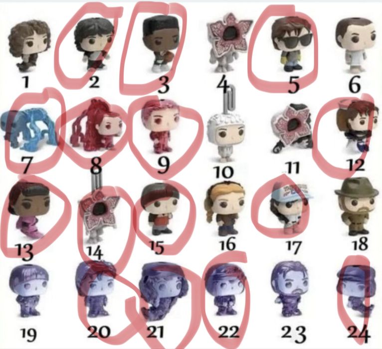 Фігурки дивні дива обмін