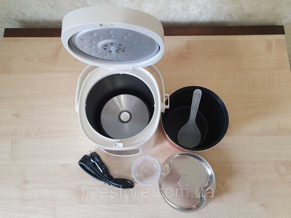 Безкоштовна доставка! Мультиварка автомобильная 2л 24-220V вольт