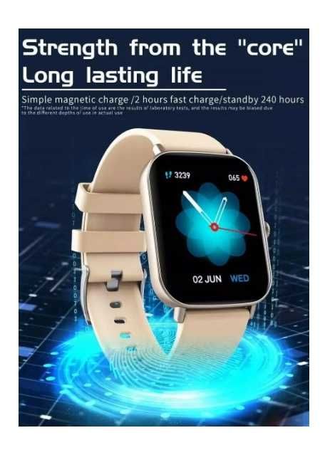 Inteligentny zegarek Bluetooth F97S 1,69 cala,temperatury ttst1308