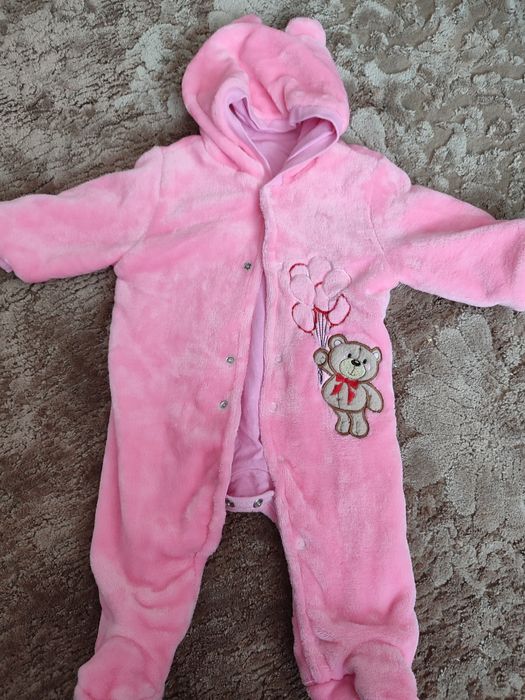 Комбінезон на дівчинку, 0-1 місяців.