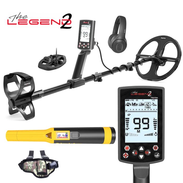 Металошукач Nokta Legend 2. Подарунок Accupoint та кобура. Гарантія 3 роки!
