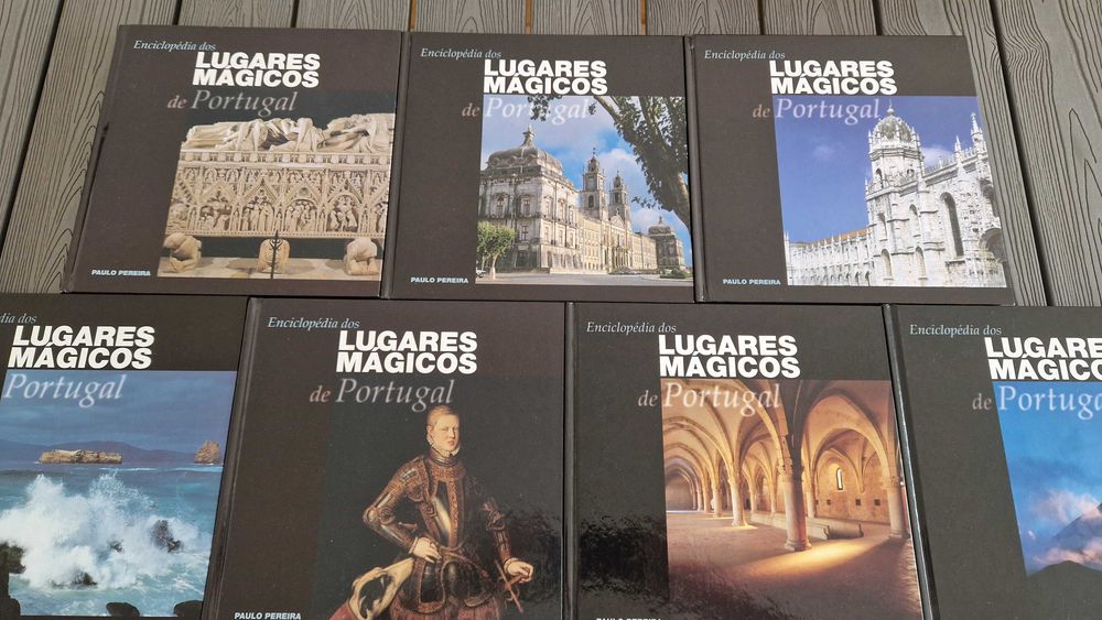Conjunto 7 Enciclopédias dos Lugares Mágicos de Portugal