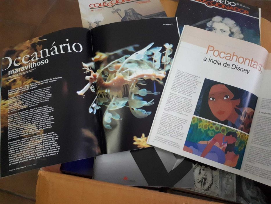 Coleção de revistas do "Clube do Colecionador"
