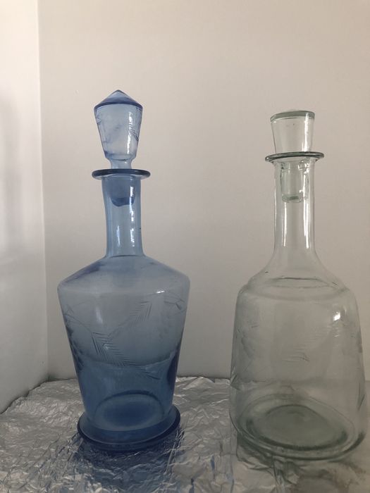 Garrafas de vidro