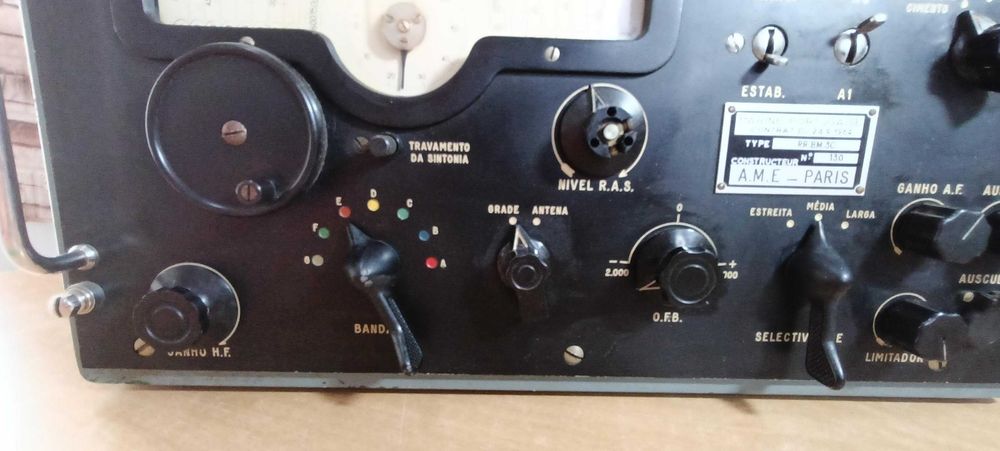 Receptor A.M.E. Paris  RR BM 3C  Relíquia