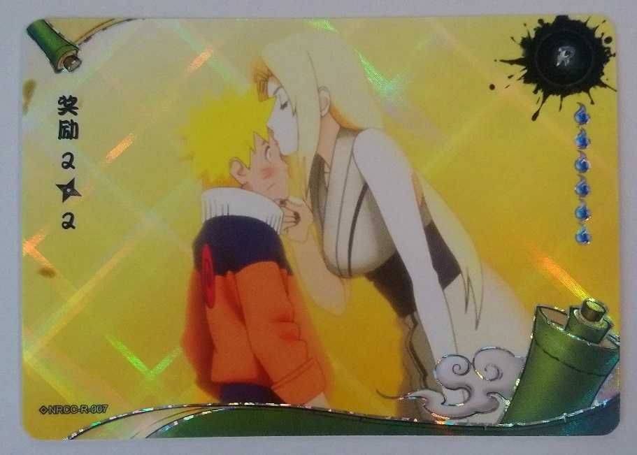 Karta Naruto TCG Kayou Naruto Uzumaki & Tsunade - NRCC-R-007a