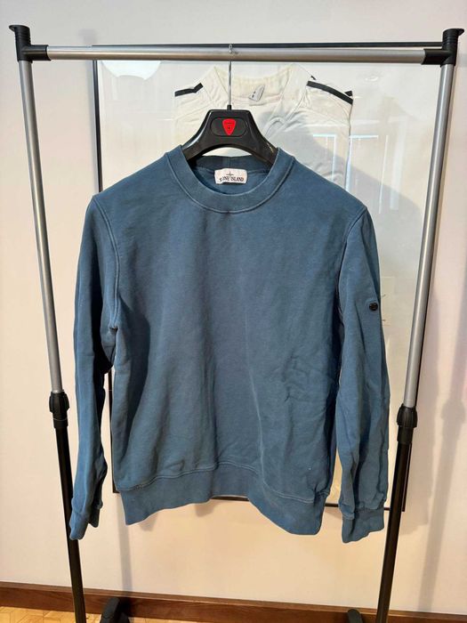 bluza crewneck Stone Island blue M