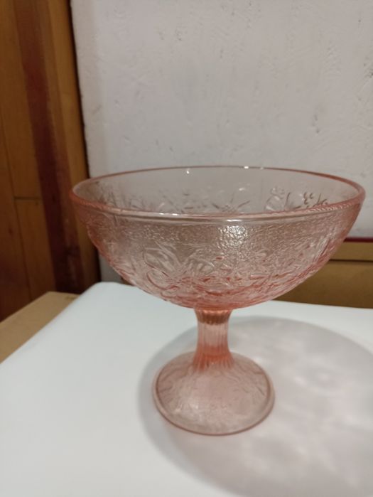 Stara vintage PRL Cukiernica owocarka,, jaskry i bratki,, Ząbkowice