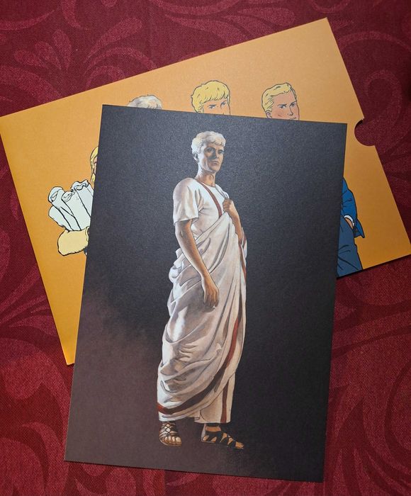 4 Ex Libris Jacques Martin. Banda desenhada franco-belga