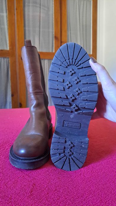 Botas castanhas seaside