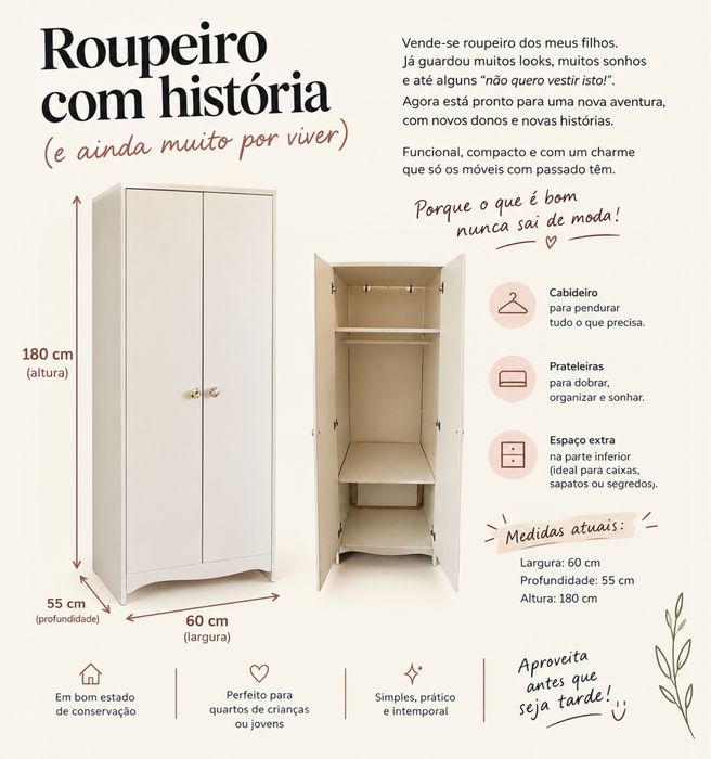 Roupeiro - criança