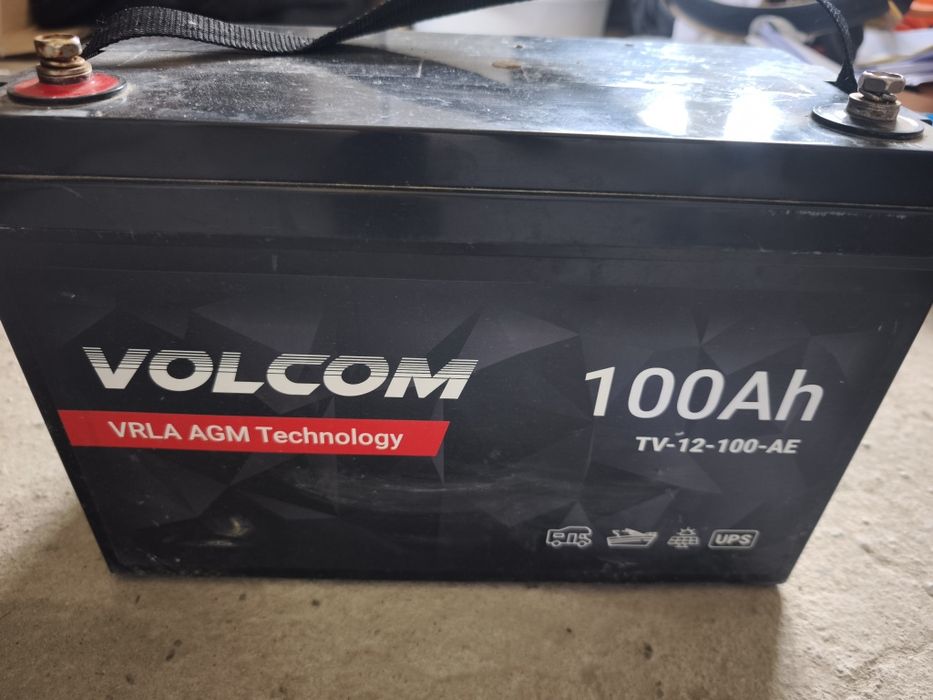 Akumulator VOLCOM AGM 12V 100Ah – sprawny