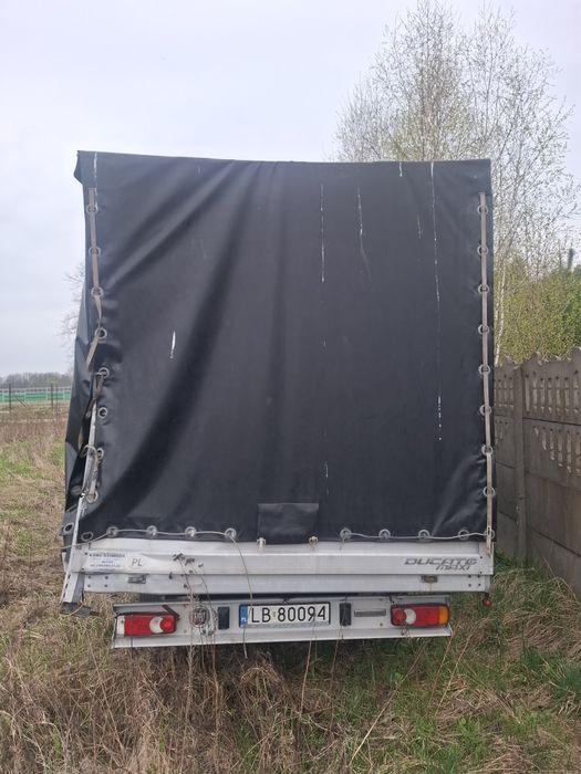 Fiat Ducato 2021 rok Plandeka Uszkodzony